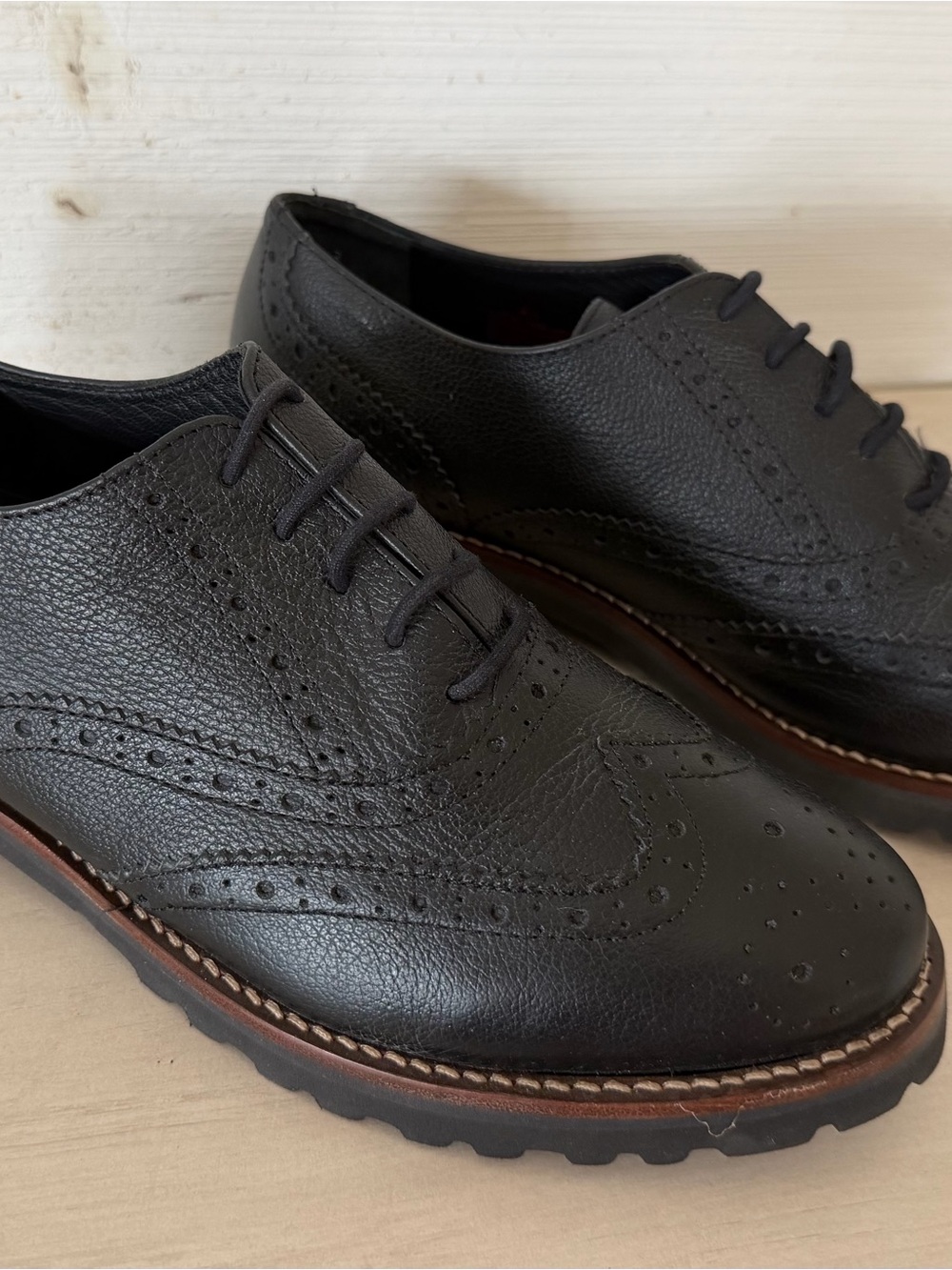 Marc Joseph Central Park West Leather Wing Tip Oxford Women’s Size 8.5 NEW - Picture 5 of 10
